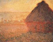 Claude Monet Meule,Soleil coucbant oil painting reproduction